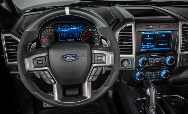 2017 Ford raptor interior