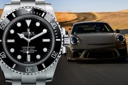 rolex and car 250x166