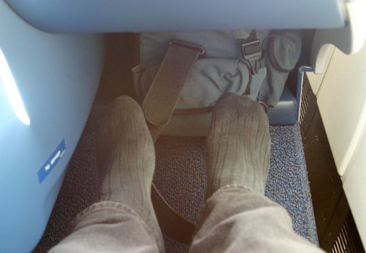 space under your seats